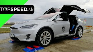Tesla Model X 4x4 test - TOPSPEED.sk
