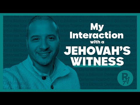 So, I spoke with some JW's