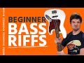 3 Beginner Bass Riffs (You Can’t F*** Up)