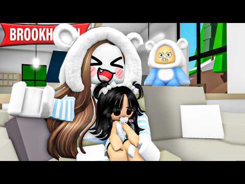 Timmy ha una nuova sorellina su brookhaven roblox!