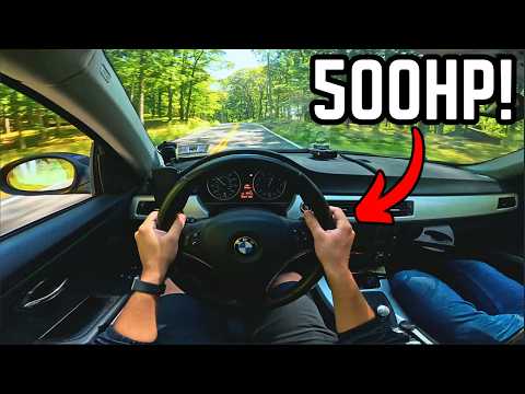2008 BMW 335i (500HP Manual) | POV Mountain Drive & Review