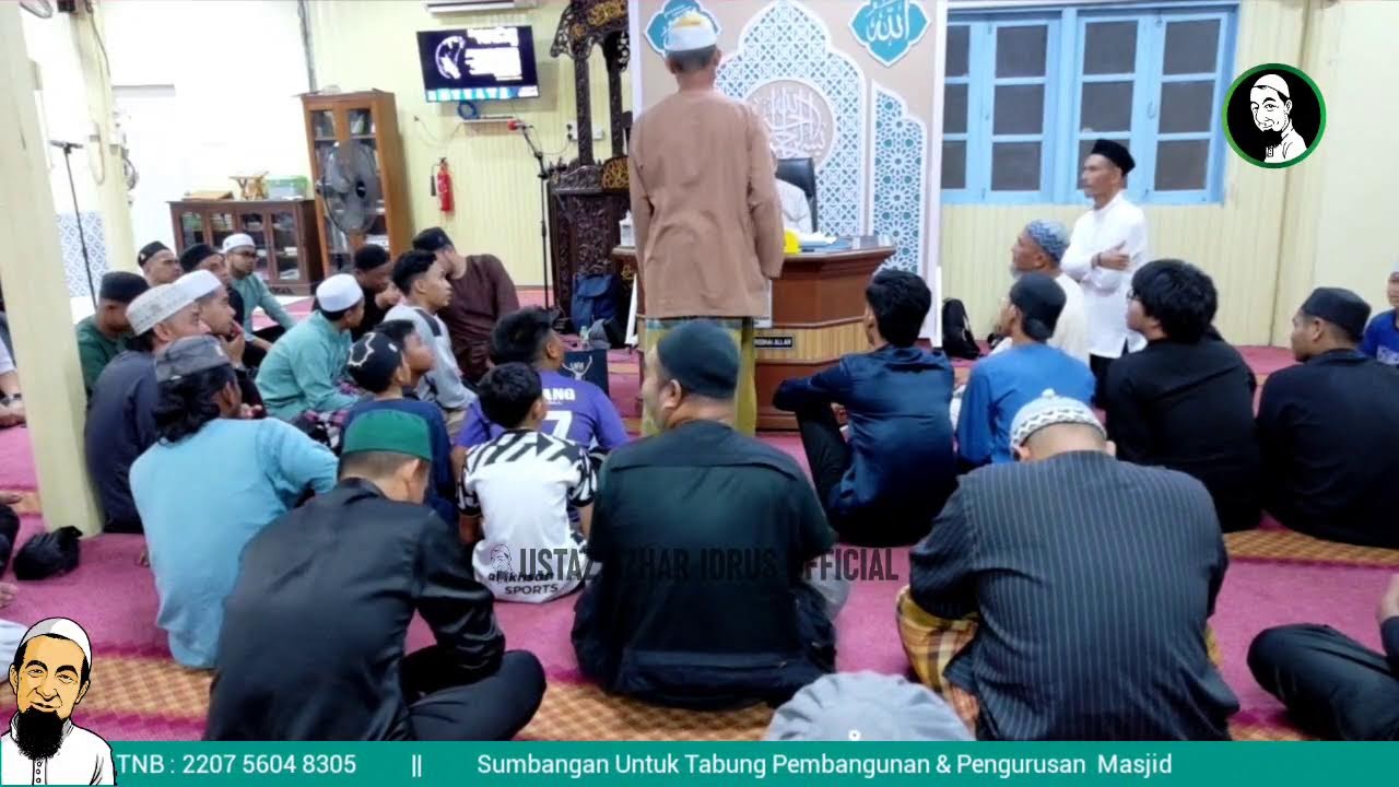 🔴 LiveUAI 14/01/2026 Kuliyyah Maghrib Ustaz Azhar Idrus | Masjid Kg Pak Madah, Bukit Payung
