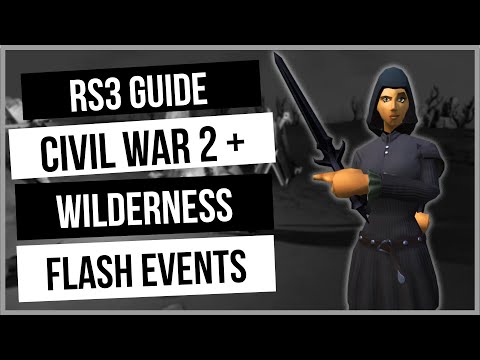 RS3: Civil War 2 + Wilderness Flash Events - Ironman Friendly Mini Quest Guide - RuneScape 3