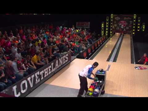 Jason Belmonte Tries to Bowl as Many Strikes as He Can in 90 Seconds