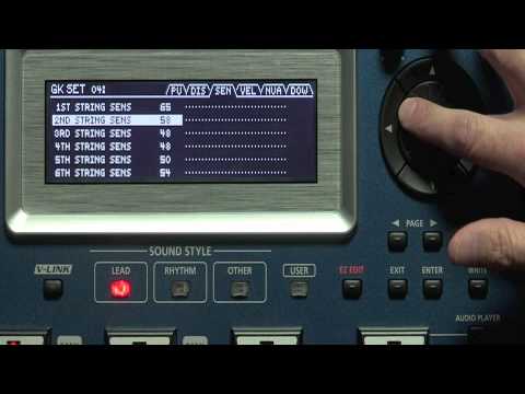 Roland GR-55 with a Multiac