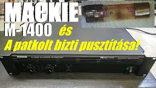 Video thumbnail for MACKIE M1400 avagy, mit okoz egy megpatkolt biztosíték! (egy igazi javítós videó) by EcoPityu