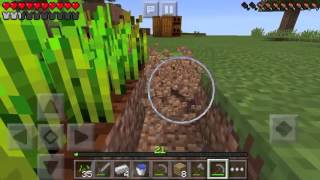 Tohum tarla yapımı (Minecraft PE)
