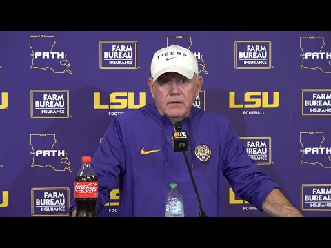 LSU Brian Kelly LOSS to Alabama postgame press conference