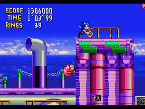 Sega 32X: Sonic in Chaotix - Zone 4, Act 1 (HD/60fps)