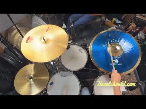 RARE PAISTE 2002 HEAVY CRASH 18” SUPER CLEAN FROM 1985! 1608 g ICONIC! image 6