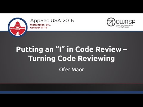 Image thumbnail for talk Putting an 'I' in Code Review  Turning Code Reviewing Interactive