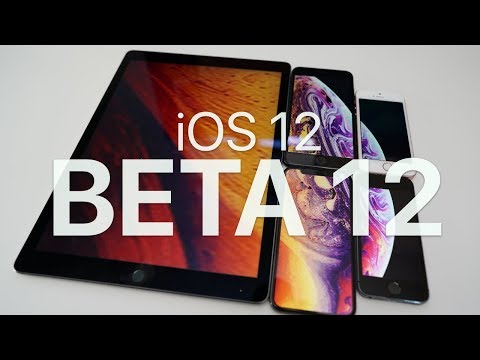 iOS 12 Beta 12 - Whats new? Video