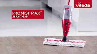 How to use the Vileda ProMist MAX Spray Mop for fast &amp; easy floor cleaning