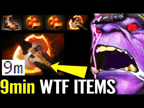 9Min FURY!!? WTF Fast Farm Pro Alchemist STACK SET UP GUIDE By Ame Top Rank Immortal Dota 2