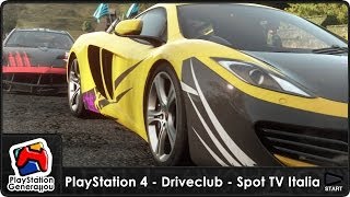 PlayStation 4 - DriveClub - Spot TV Italia (2013)