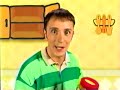 Nickelodeon 1998 Bumper Nick Jr Blues Clues All Summer