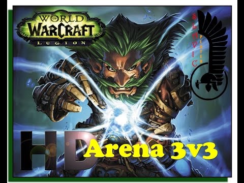 WoW Legion PVP 7.1.5 Season 2 Arena 3v3 - Resto Druid Frost DK Frost Mage - 10 Fast Wins