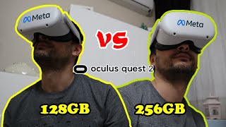 Still Using 128GB in 2025?  Meta Quest 2 128GB or 256GB (ASMR)