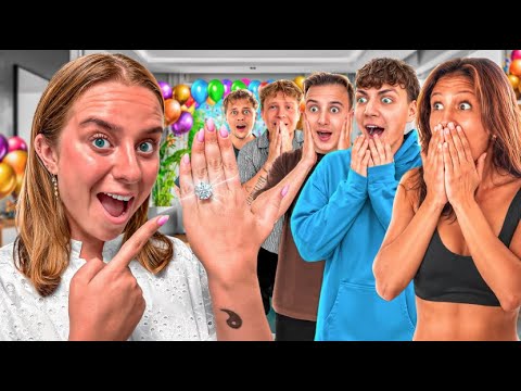 VENNER OG FAMILIE SER RINGEN FOR FØRSTE GANG!!