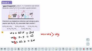 Eğitim Vadisi 11.Sınıf Fizik 9.Föy Enerji ve Hareket 1 Konu Anlatım Videoları