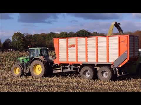 Claas Jaguar 860 Overdrive im Mais!