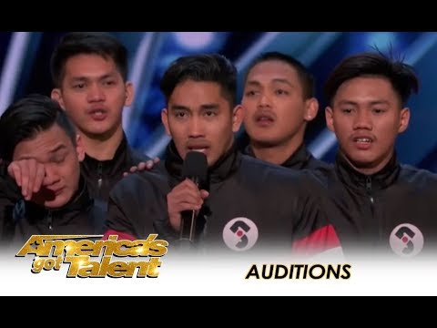 Junior New System: Filpino Dance Group SHOCK America With Their Skill! | America's Got Talent 2018
