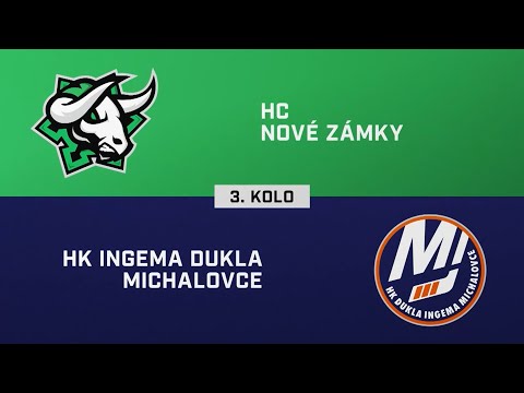 3. kolo: HC Nové Zámky - HK Dukla Ingema Michalovce 2:4 (HIGHLIGHTY)