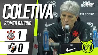 COLETIVA RENATO GAÚCHO | COM IMAGENS | Corinthians x Vasco - Brasileirão 2026