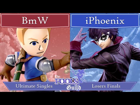 The Fools' Guild LIV Losers Finals - BmW (Mii Swordfighter) vs iPhoenix (Joker)
