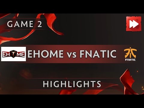 EHOME vs Fnatic [Game 2] The International 2016 Group Stage - Dota Highlights