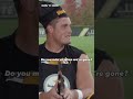 Zach Gentry getting too comfortable around Kenny Pickett😅 #shorts @steelers