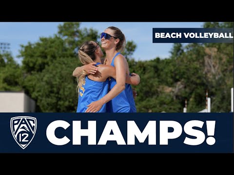 No. 1 UCLA sweeps No. 3 Cal to win 2023 Pac-12 Beach Volleyball Championship | Highlights