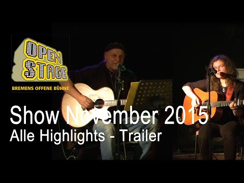 20151118 Open Stage Bremen Zollkantine - Trailer short