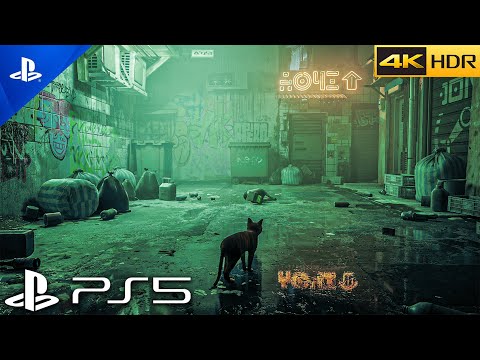 (PS5) STRAY | Next-Gen ULTRA Realistic Graphics Gameplay [4K 60FPS HDR]