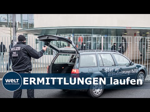 POLIZEI STATEMENT: Polizeibekannter Mann rammt gegen das Kanzleramt als Protestaktion