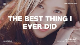 TWICE-TheBestThingIEverDid올해제일잘한일|LineDistribution