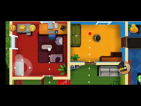 King Of Sneak | Robbery Bob Gameplay | Chaper 1 (Suburb) stage 1 - 8 part 1 - YouTube