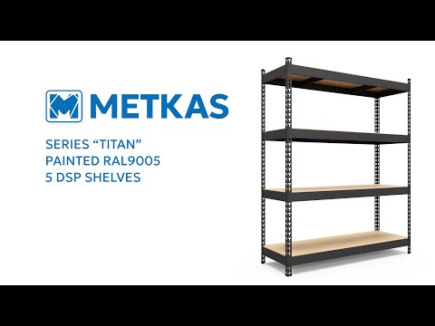 Pregled regala Metkas Titan lakovaný, kovovy