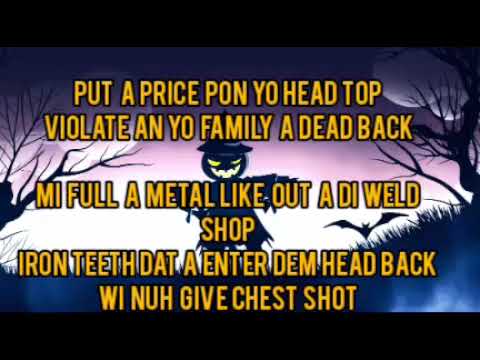 Jahshii - Bounty Killer - When We A Step - clean lyrics video