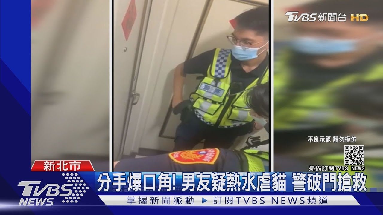 分手爆口角!男友疑熱水虐貓 警破門搶救