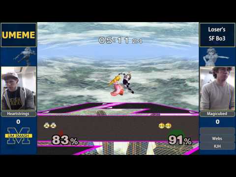 UMeMe 46 - Heartstrings (Sheik) vs Magicubed (Peach) - LSF