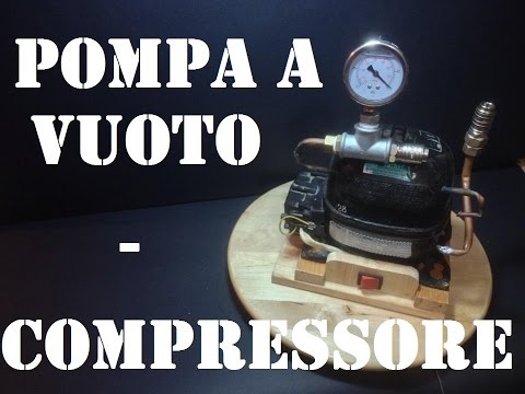 DIY - How to Build a Vacuum Pump or Compressor