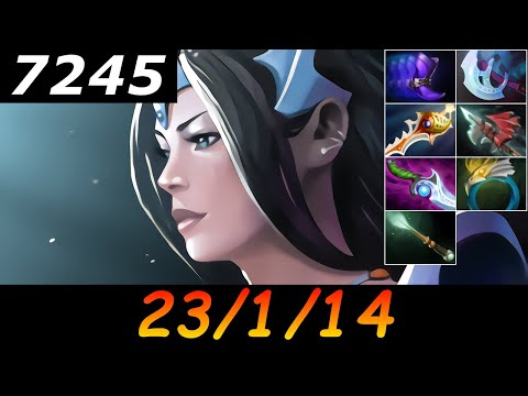 Dota 2 Mirana 7245 MMR 23/1/14 (Kills/Deaths/Assists) Ranked Full Gameplay