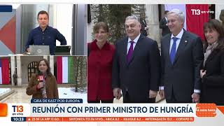 Presidente electo Kast se reúne con el primer ministro de Hungría, Viktor Orbán