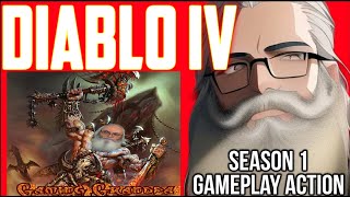 My Seasonal 1 Diablo 4 journey on my rogue Gaming Grandpa