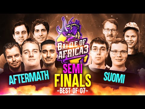 Aftermath vs Suomi SEMIFINALS Battle of Africa 3 - $30,000 #ageofempires2