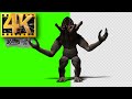 4K Monster Green Screen Part 1