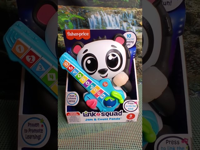 Vídeo relacionado con Fisher-Price Banda Animal Canta y Cuenta con Panda, Oso con guitarra, Juguete para aprender los números y formas con música y luces interactivas, versión castellano, regalo para bebés +9 meses, HYK93