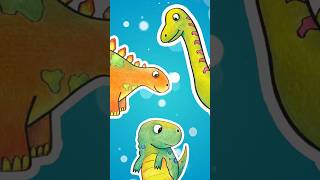 Draw ALL These Dinosaurs! 🖍️ Easy & Fun Step-by-Step for Kids!