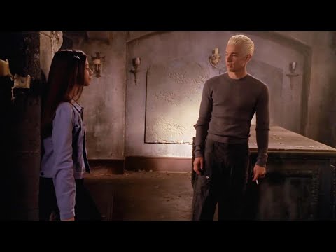 AllSpuffyScenes 5x14 Spike & Dawn - I feel safe with you